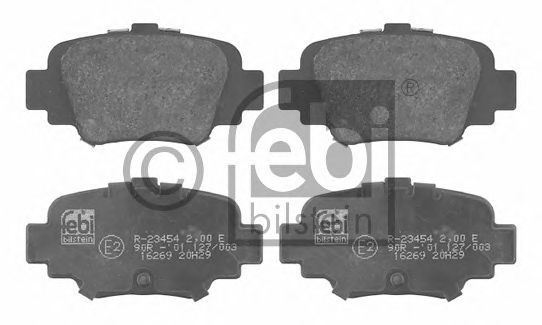 Тормозные колодки FEBI BILSTEIN 16269