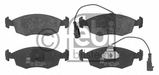 Тормозные колодки FEBI BILSTEIN 16390