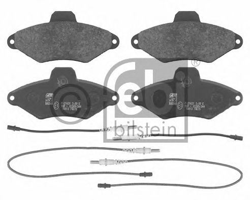 Тормозные колодки FEBI BILSTEIN 16413