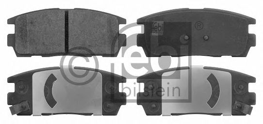 Тормозные колодки FEBI BILSTEIN 16631