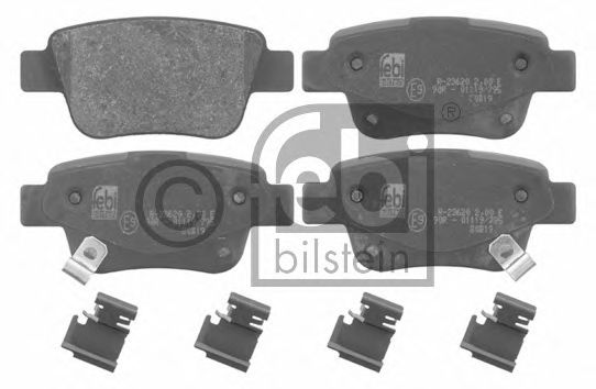 Тормозные колодки FEBI BILSTEIN 16652