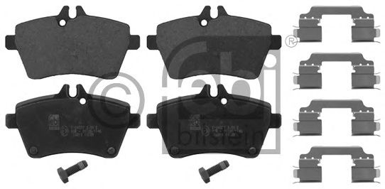 Тормозные колодки FEBI BILSTEIN 16810