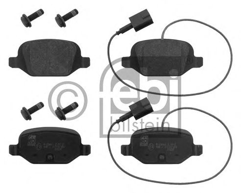 Тормозные колодки FEBI BILSTEIN 16856