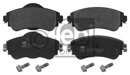 Тормозные колодки FEBI BILSTEIN 16866