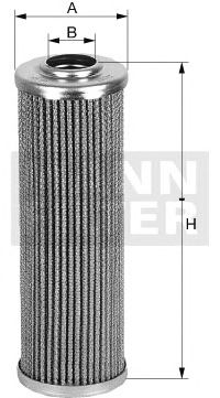 Фильтр системы привода рабочего оборудования MANN-FILTER HD 515