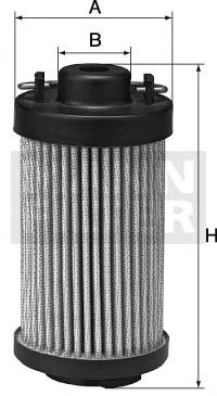 Фильтр системы привода рабочего оборудования MANN-FILTER HD 1060/1