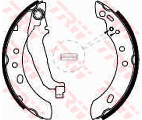 Тормозные колодки TRW GS8527