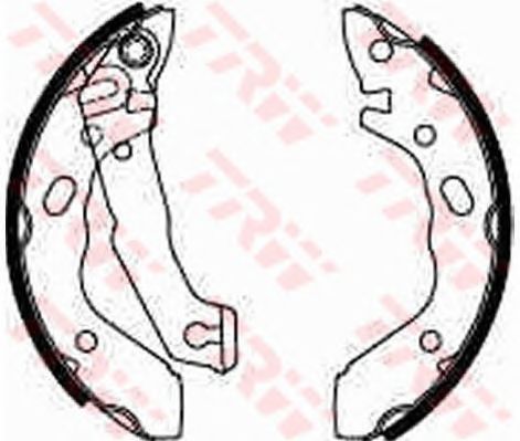 Тормозные колодки TRW GS8568