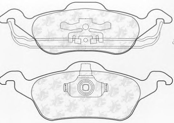 Тормозные колодки QH International BP992