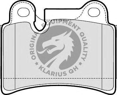 Тормозные колодки QH International BP1569