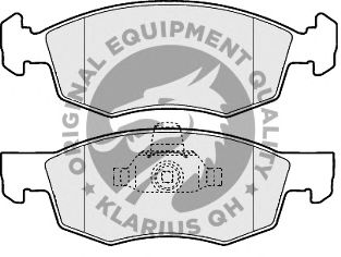 Тормозные колодки QH International BP1639