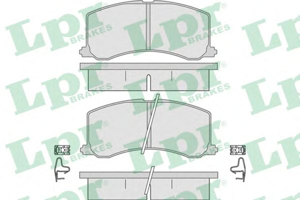 Тормозные колодки LPR 05P665