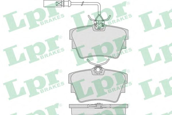 Тормозные колодки LPR 05P786