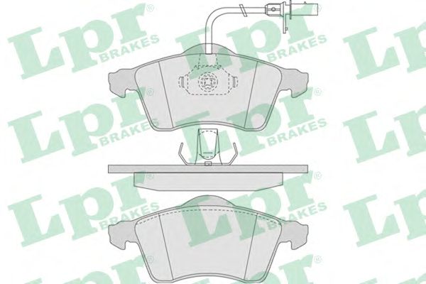 Тормозные колодки LPR 05P787