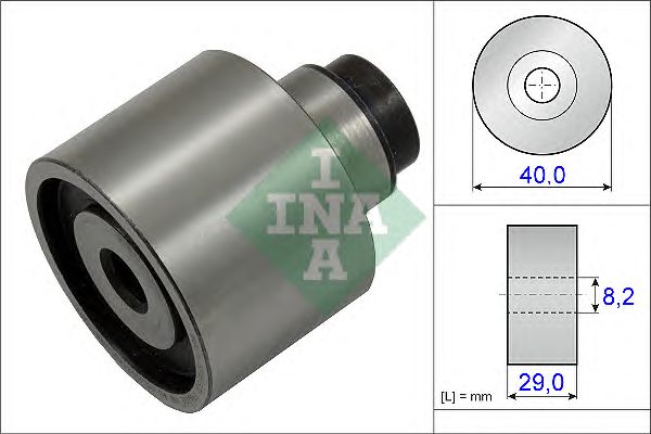 Направляющий / паразитный ролик ремня ГРМ INA 532 0623 10