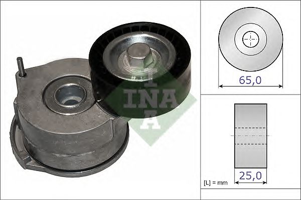 Натяжитель поликлинового ремня INA 534 0369 10