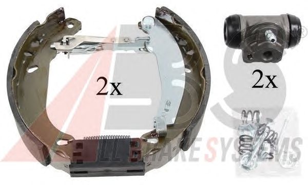Тормозные колодки A.B.S. 111416