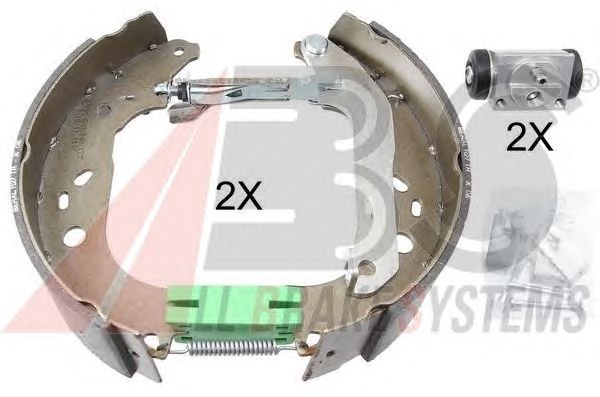 Гальмівні колодки A.B.S. 111438