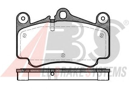 Тормозные колодки A.B.S. 37147