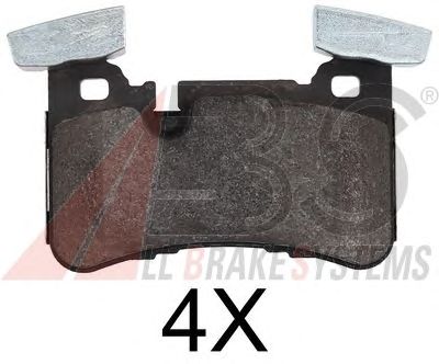 Тормозные колодки A.B.S. 37812