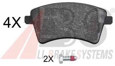 Тормозные колодки A.B.S. 37935
