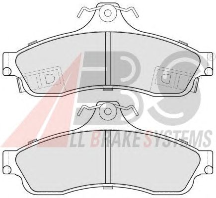 Тормозные колодки A.B.S. 38628