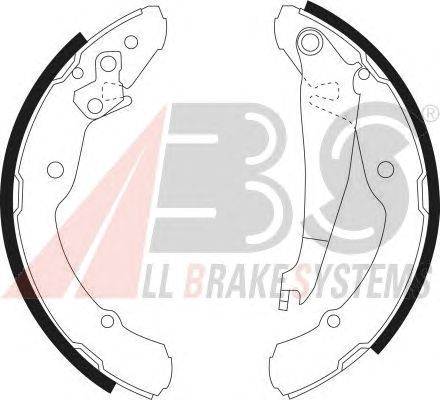 Тормозные колодки A.B.S. 9042