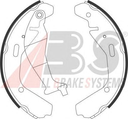 Тормозные колодки A.B.S. 9151