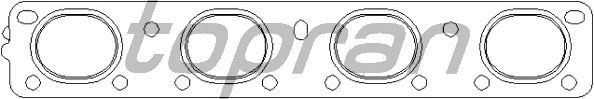 Прокладка выпускного коллектора TOPRAN 501 707