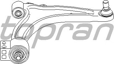 Рычаг подвески TOPRAN 207 968