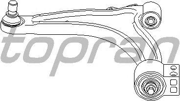 Важіль підвіски TOPRAN 207 967