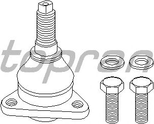 Шаровая опора TOPRAN 103 262