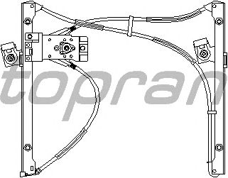 Стеклопод'емник TOPRAN 104 044