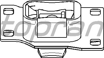 Подушки КПП TOPRAN 301 806