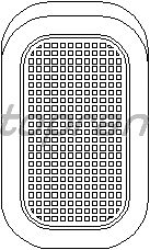 Накладка педали тормоза TOPRAN 302 745
