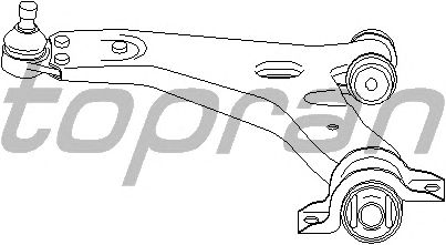 Рычаг подвески TOPRAN 301 585