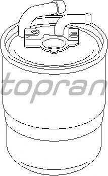 Топливный фильтр TOPRAN 401 380