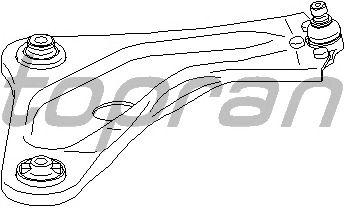 Важіль підвіски TOPRAN 720 781