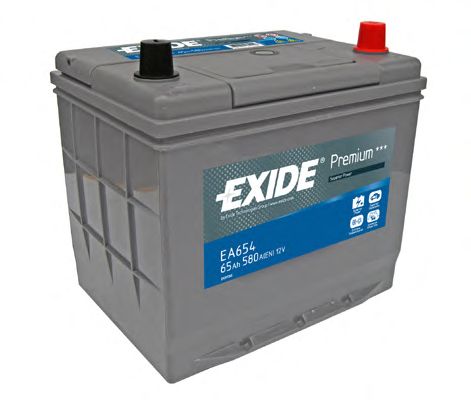 Стартерная аккумуляторная батарея EXIDE EA654 PREMIUM ***