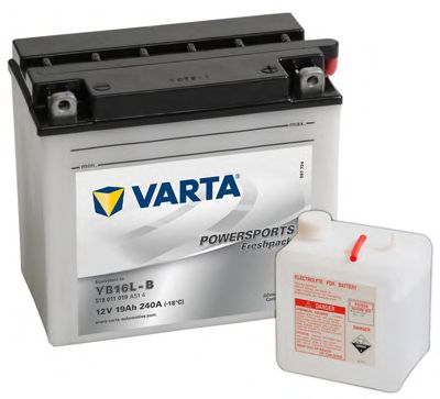 Стартерная аккумуляторная батарея VARTA 519011019A514 POWERSPORTS Freshpack