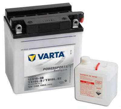 Стартерная аккумуляторная батарея VARTA 511013009A514 POWERSPORTS Freshpack