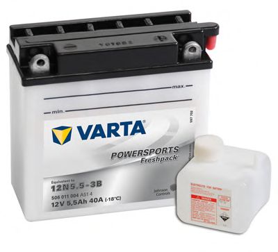 Стартерная аккумуляторная батарея VARTA 506011004A514 POWERSPORTS Freshpack
