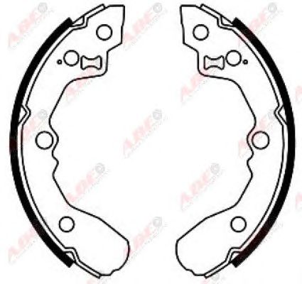 Тормозные колодки ABE C00319ABE