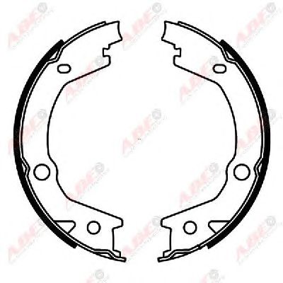 Тормозные колодки ручника ABE C00527ABE