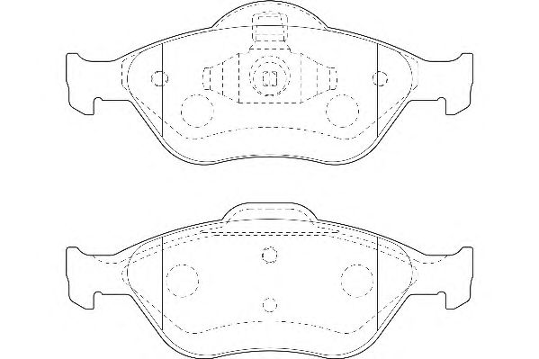 Тормозные колодки WAGNER WBP23202A