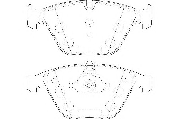 Тормозные колодки WAGNER WBP23313A