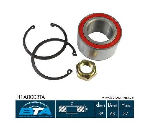 Ступичный подшипник BTA H1A000BTA