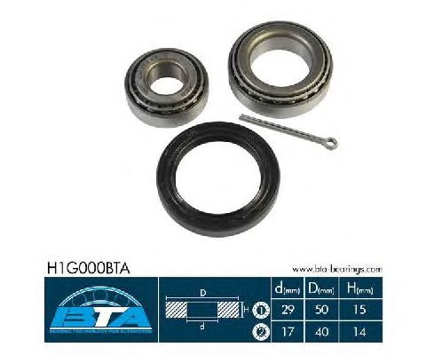 Ступичный подшипник BTA H1G000BTA