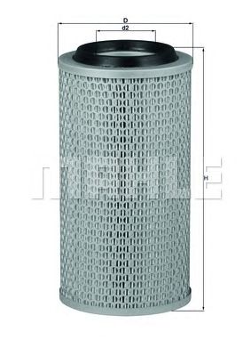 Воздушный фильтр KNECHT LX 49