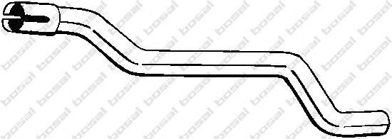 Труба выхлопного газа BOSAL 435-913